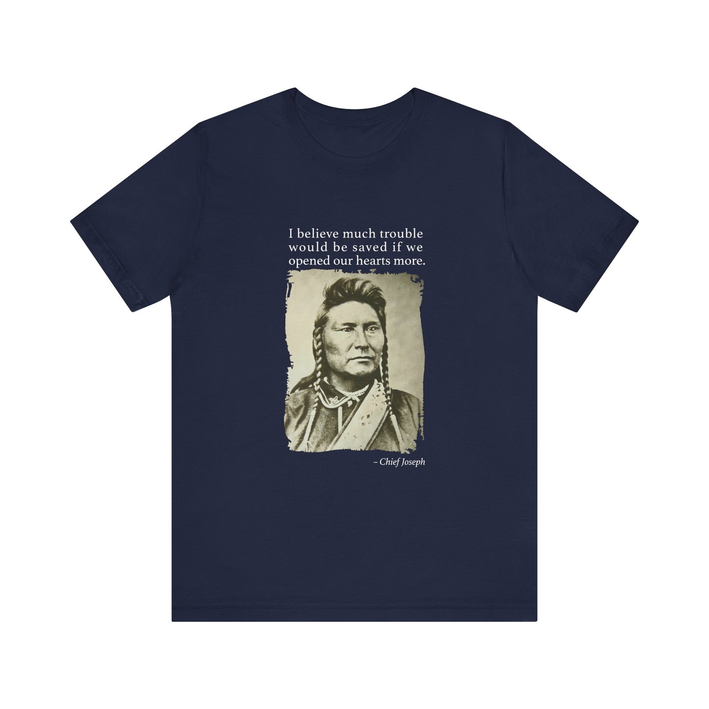 Chief Joseph Open Hearts T-Shirt