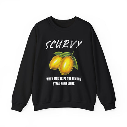 Scurvy When life skips the lemons Sweatshirts