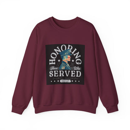 Honoring Those Who Served Sweatshirt