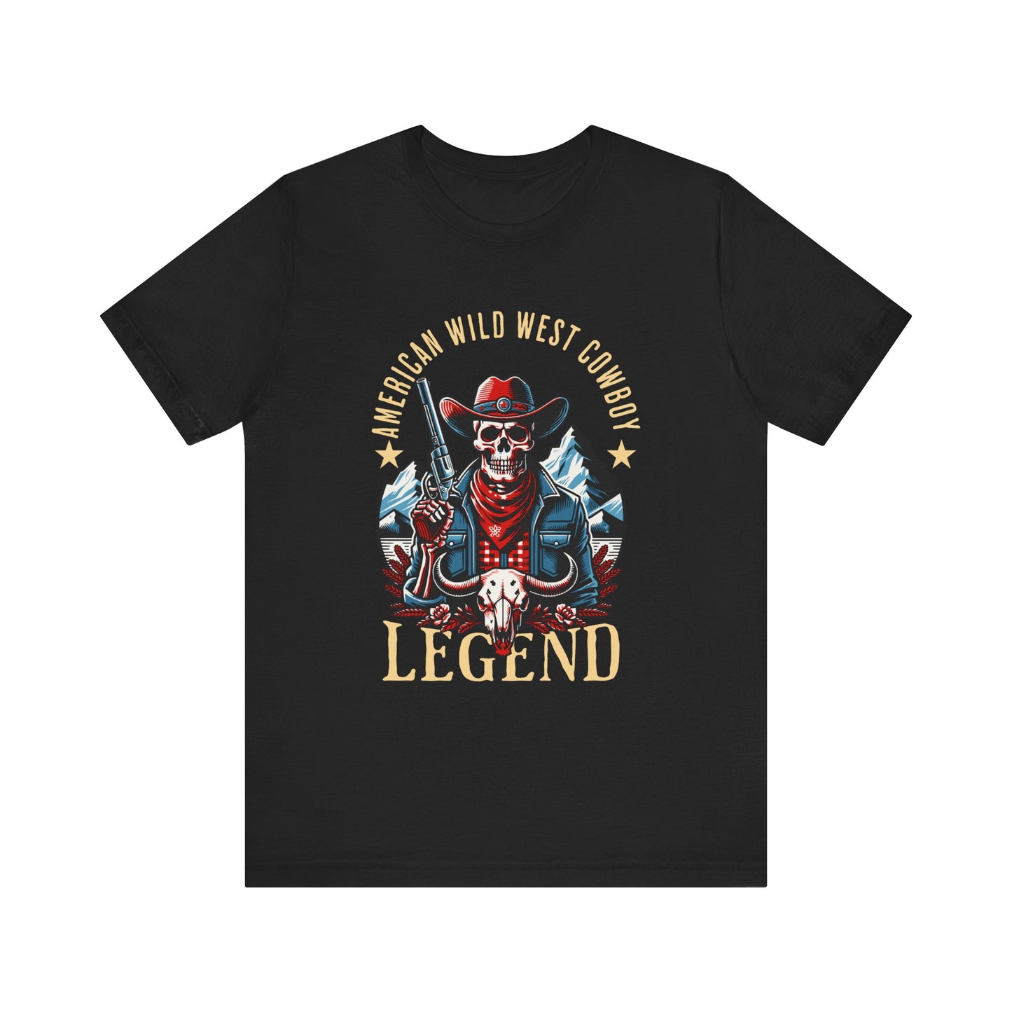American Wild West Cowboy Legend T-Shirt