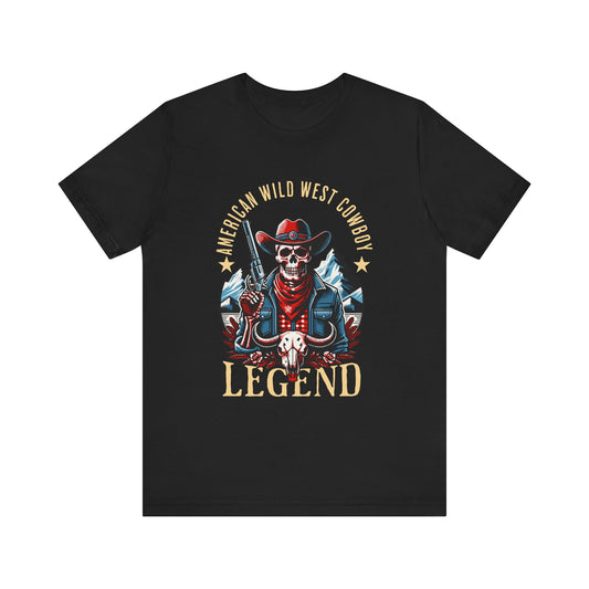 American Wild West Cowboy Legend T-Shirt