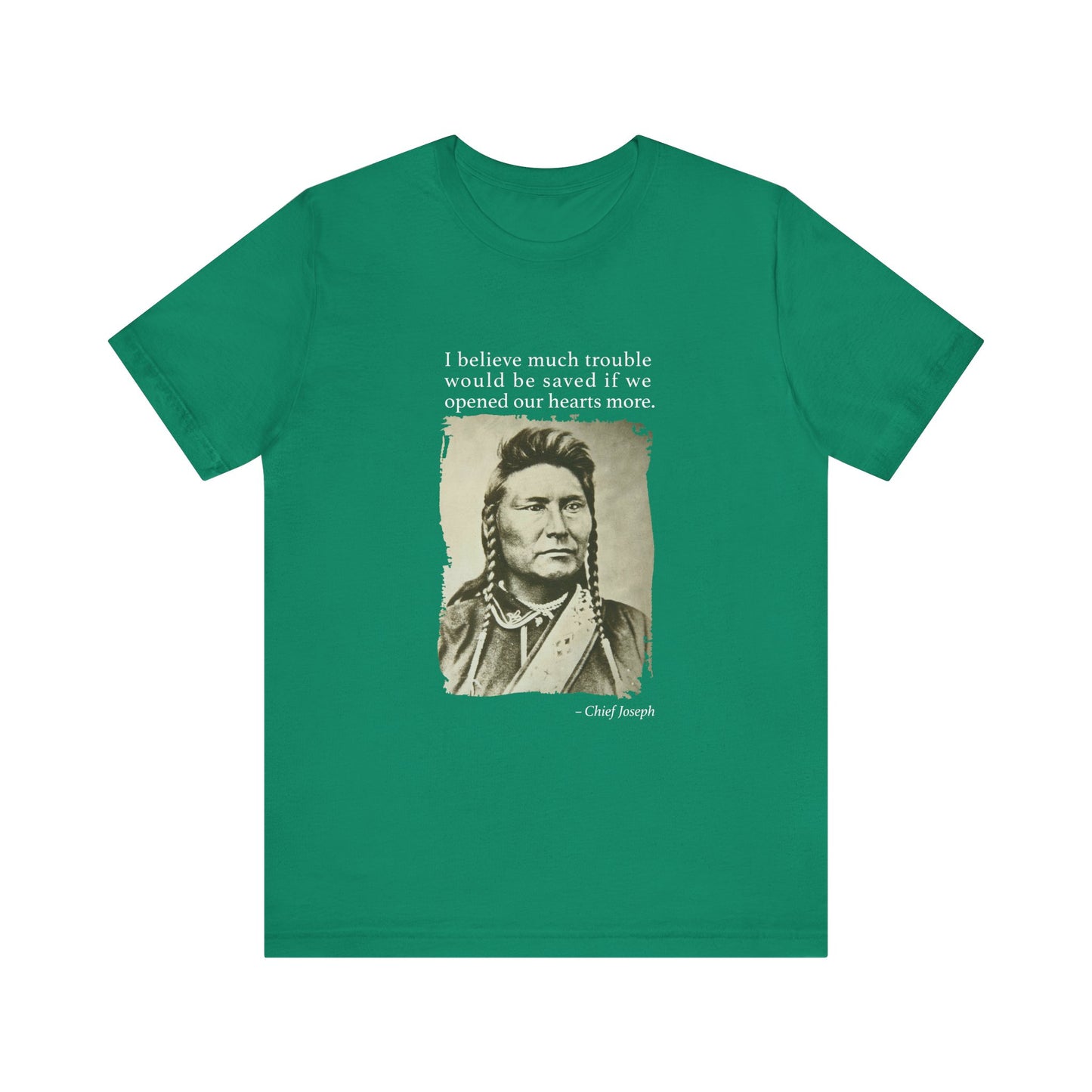 Chief Joseph Open Hearts T-Shirt