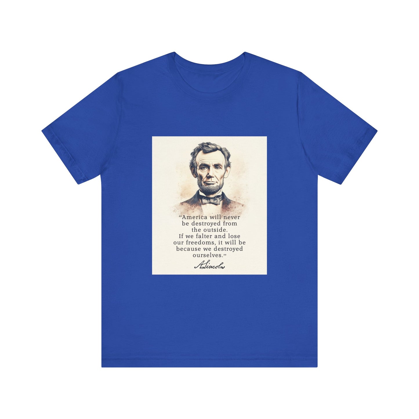 Destroyed Ourselves Lincoln T-Shirt