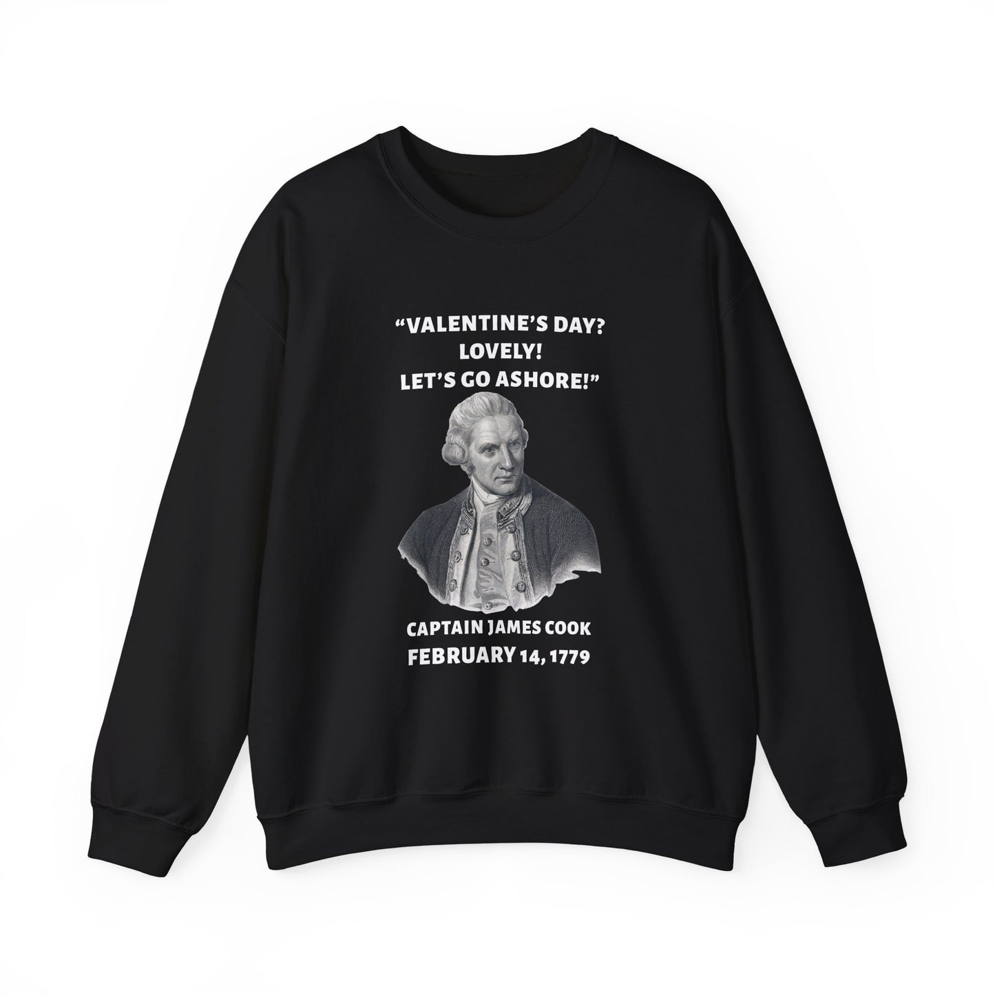 Captain Cook, Valentine Sweatshirt