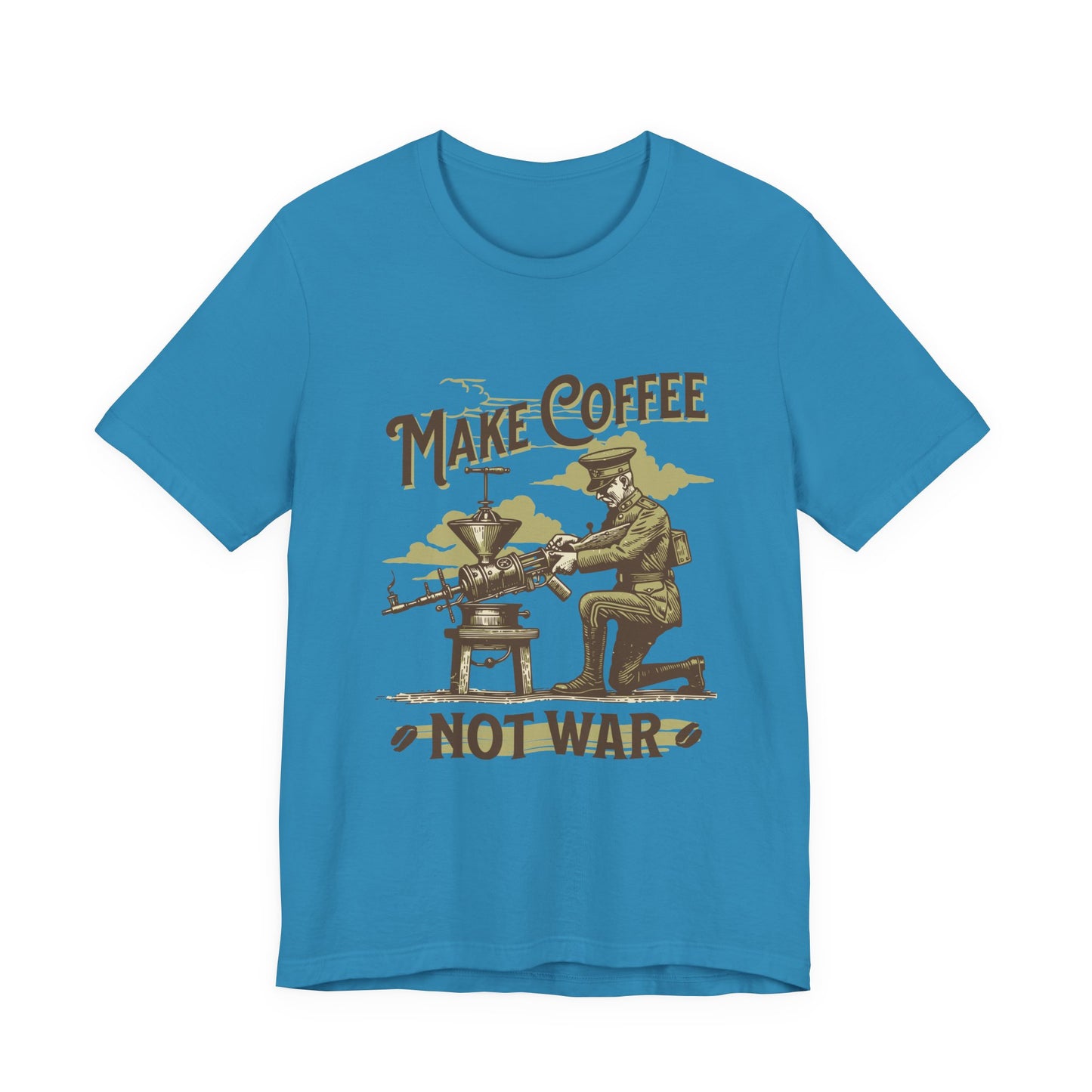 Make Coffee Not War T‑Shirt