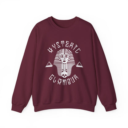 Classic White Crewneck Sweatshirt — Minimal Blank Design