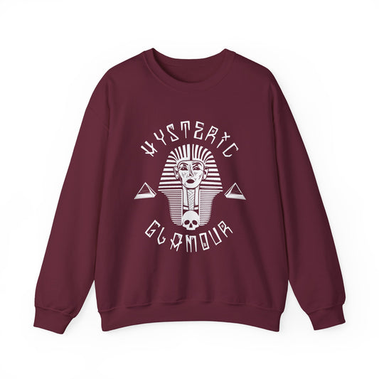 Classic White Crewneck Sweatshirt — Minimal Blank Design