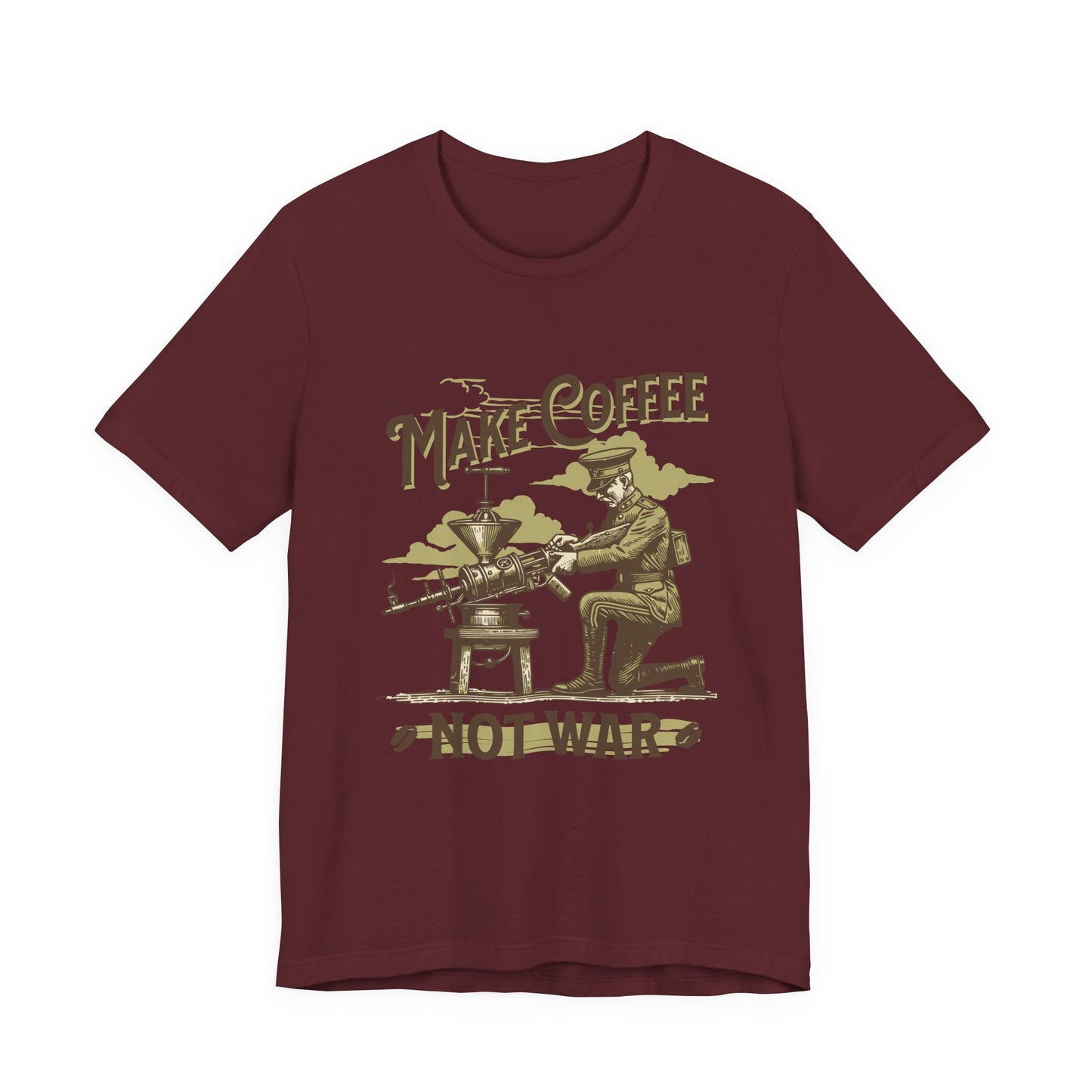 Make Coffee Not War T‑Shirt