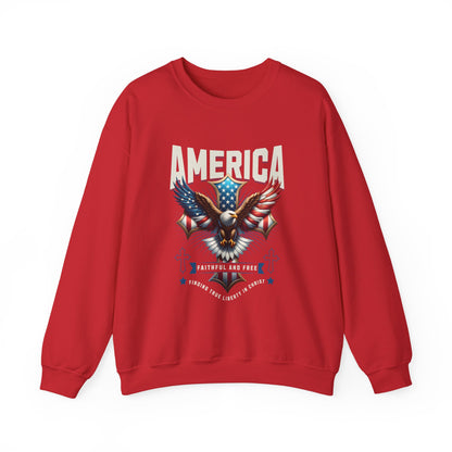America Faithful and Free Sweatshirt