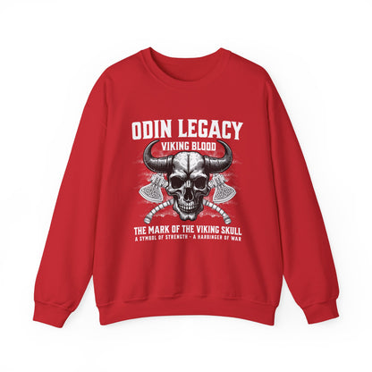 Odin Legacy Viking Skull Sweatshirt