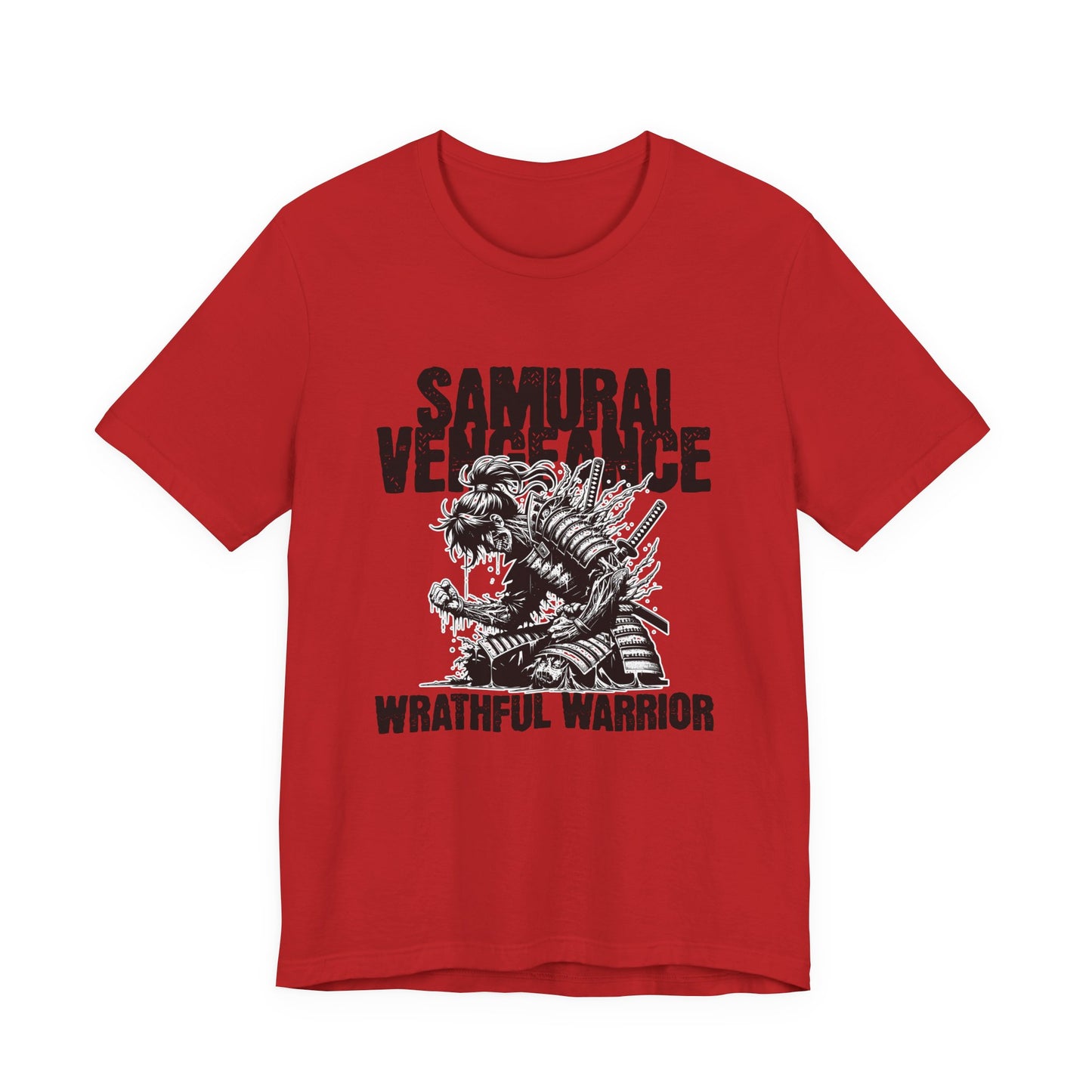 Samurai Vengeance Wrathful Warrior T-Shirt