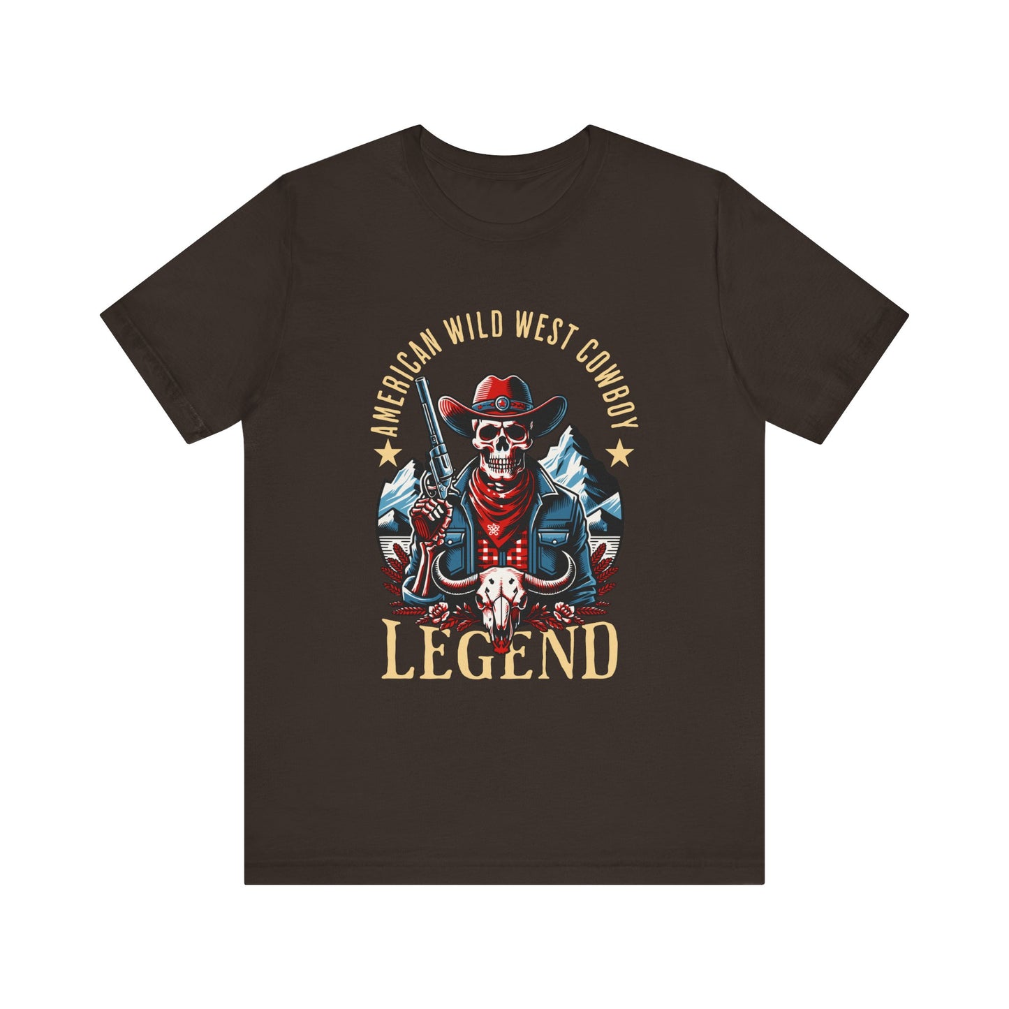 American Wild West Cowboy Legend T-Shirt