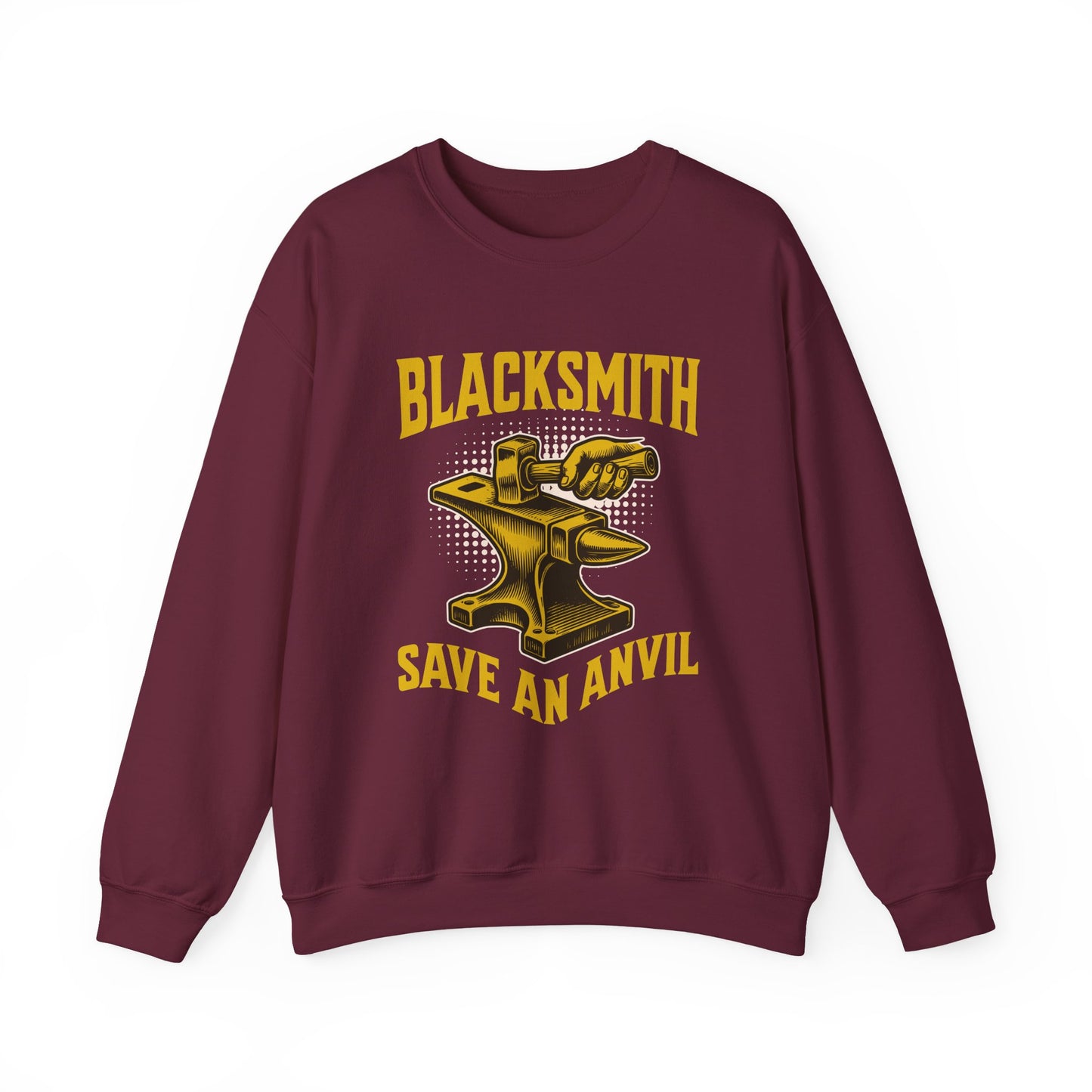 Blacksmith Save an Anvil Sweatshirt