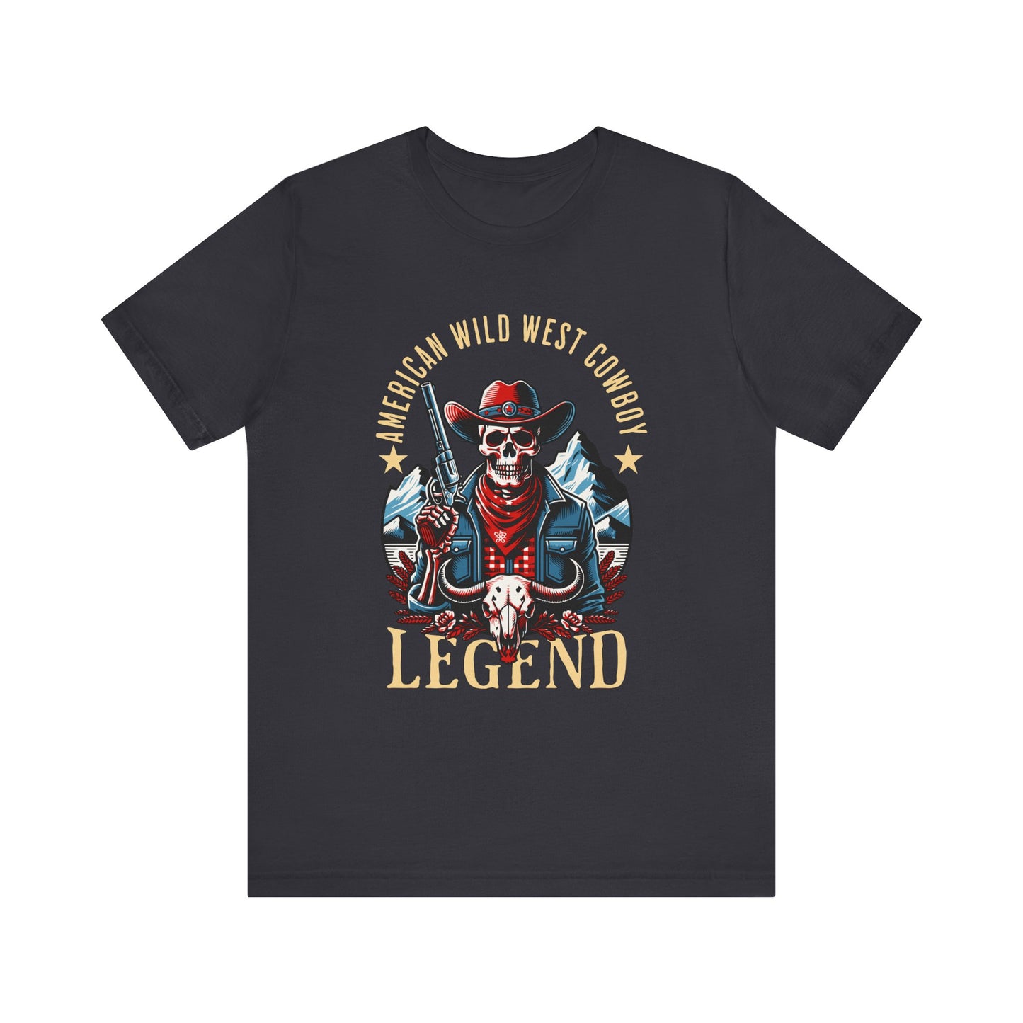 American Wild West Cowboy Legend T-Shirt