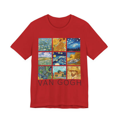Van Gogh Painting Collage  T-Shirt