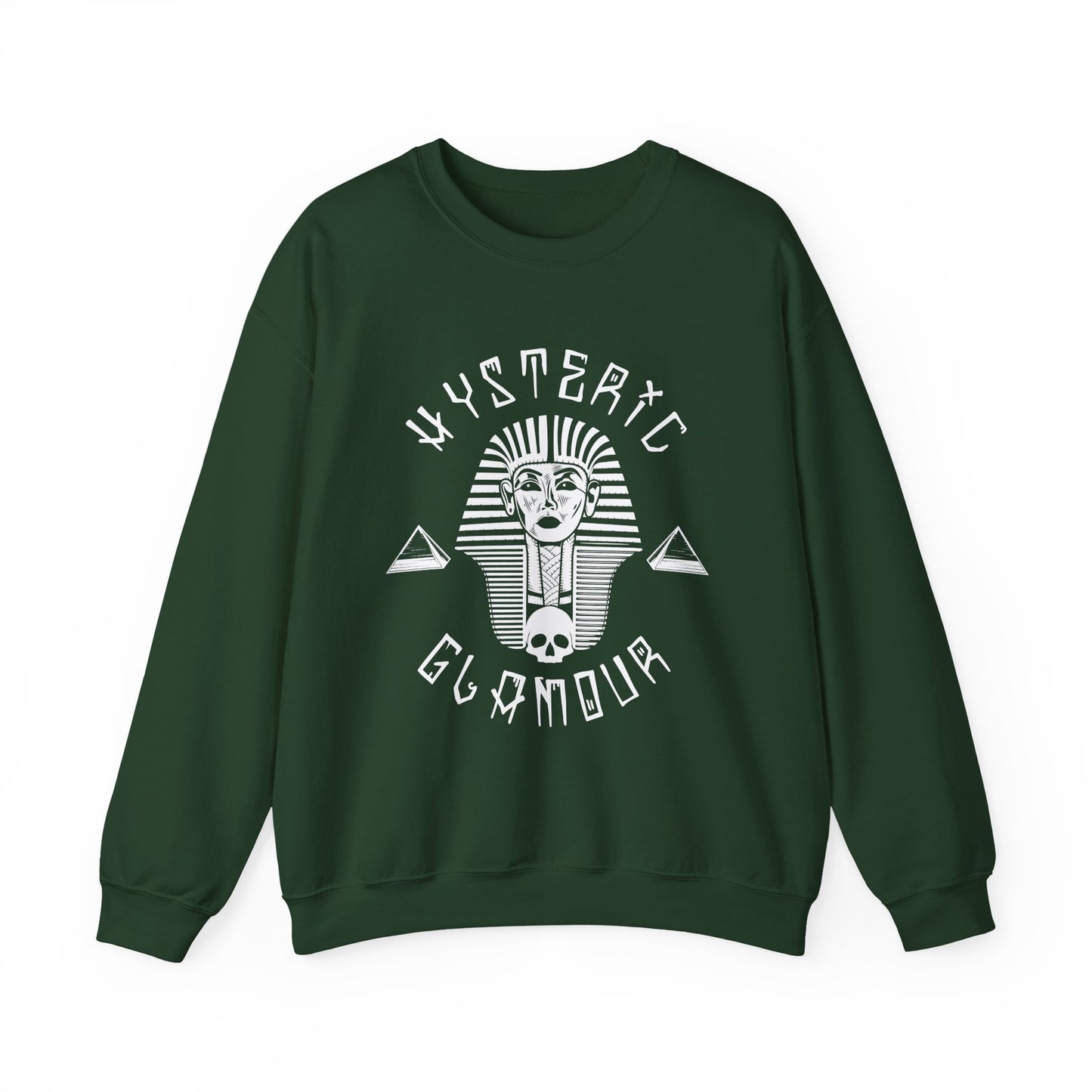 Classic White Crewneck Sweatshirt — Minimal Blank Design