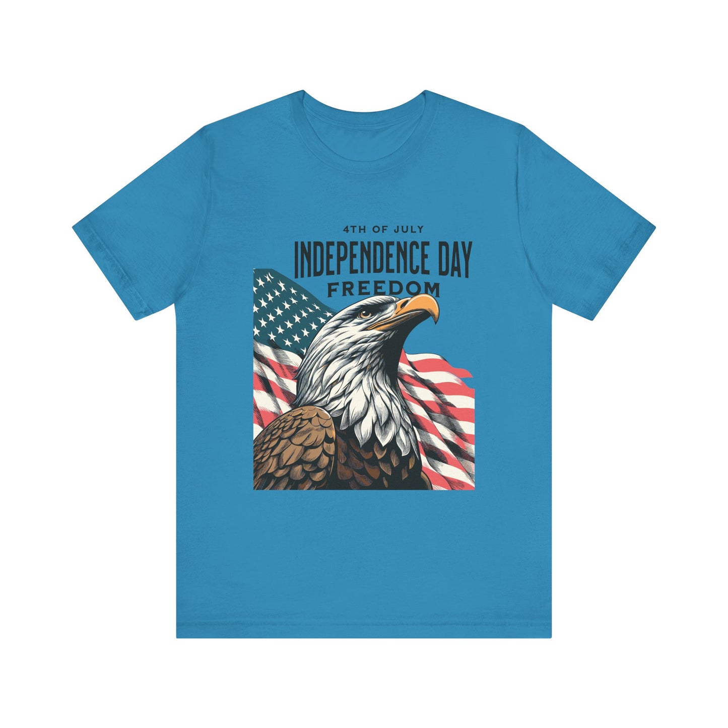 Freedom Eagle Independence Day T-Shirt