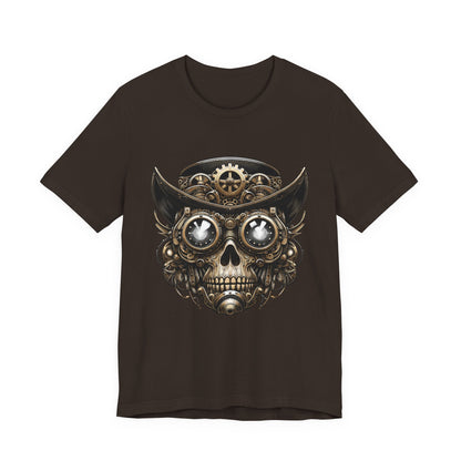 Skull Top Hat Steampunk T-Shirt