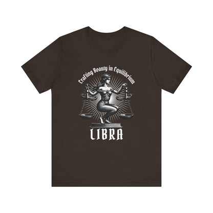 Crafting Beauty in Equilibrium Libra T-Shirt