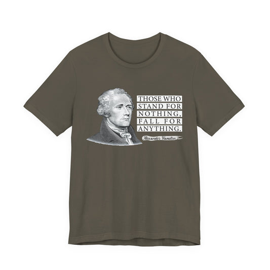 Those who stand for nothing T‑Shirt