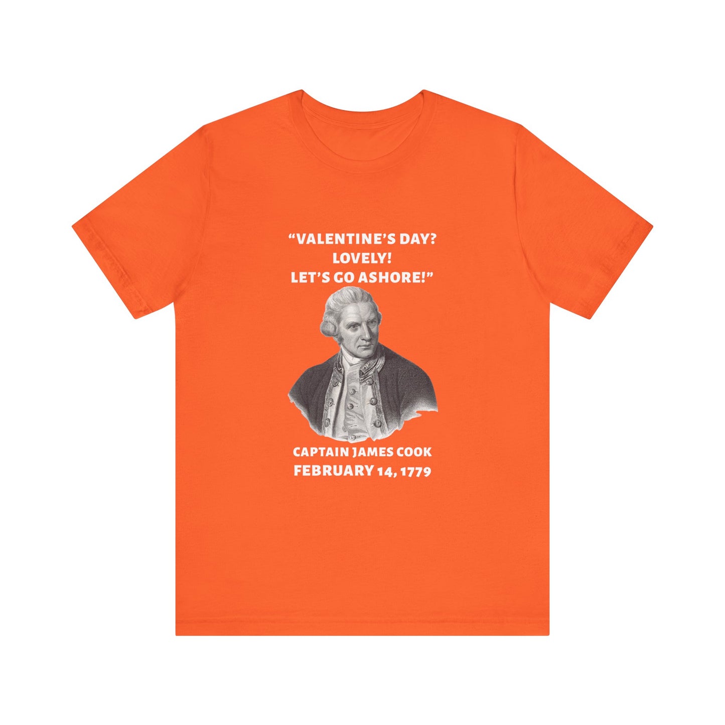 Captain Cook Valentine T-Shirt