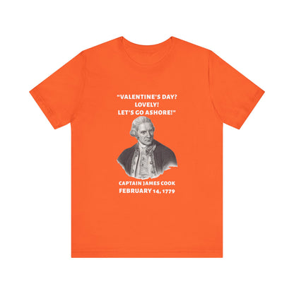 Captain Cook Valentine T-Shirt