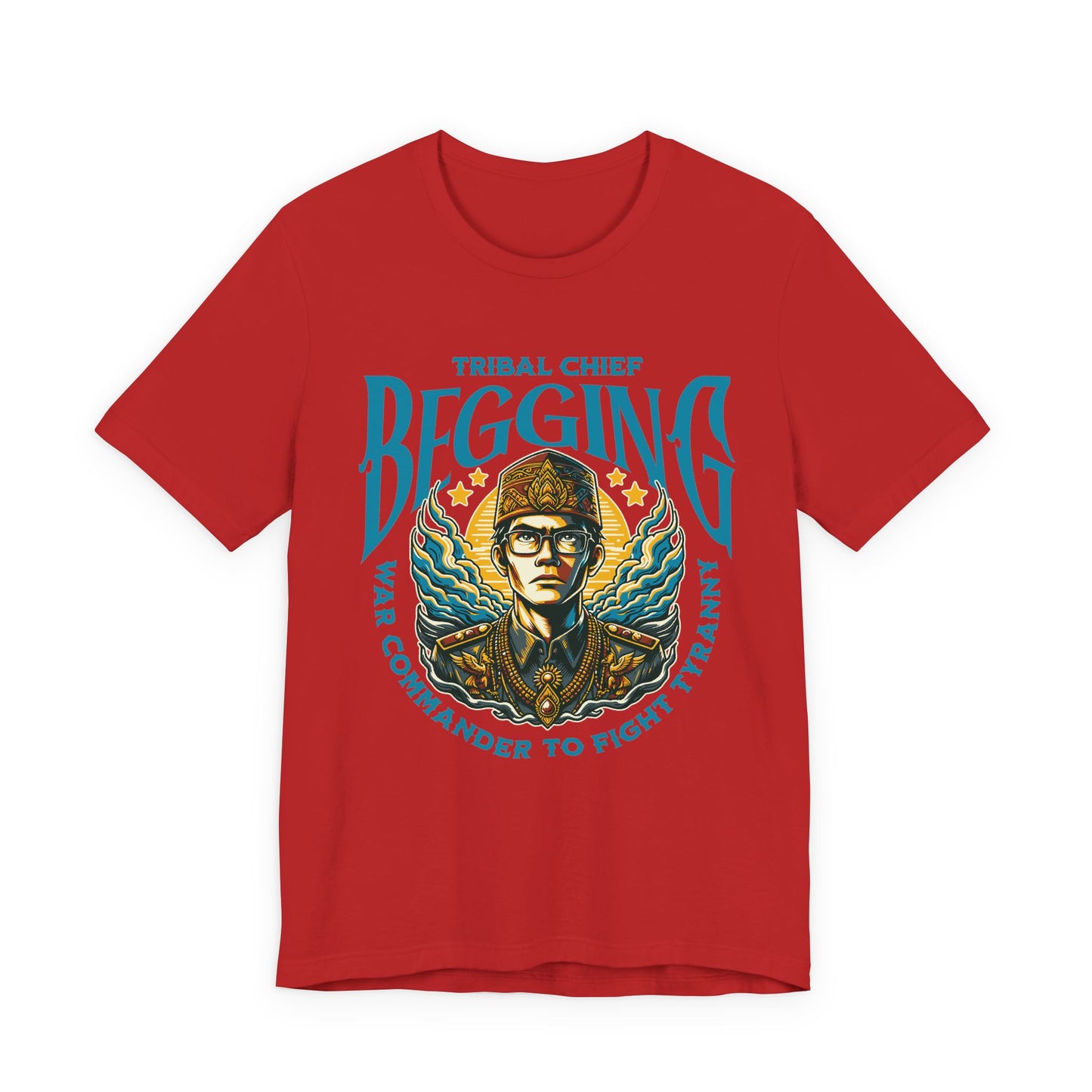 Tribal Chief Begging T-Shirt