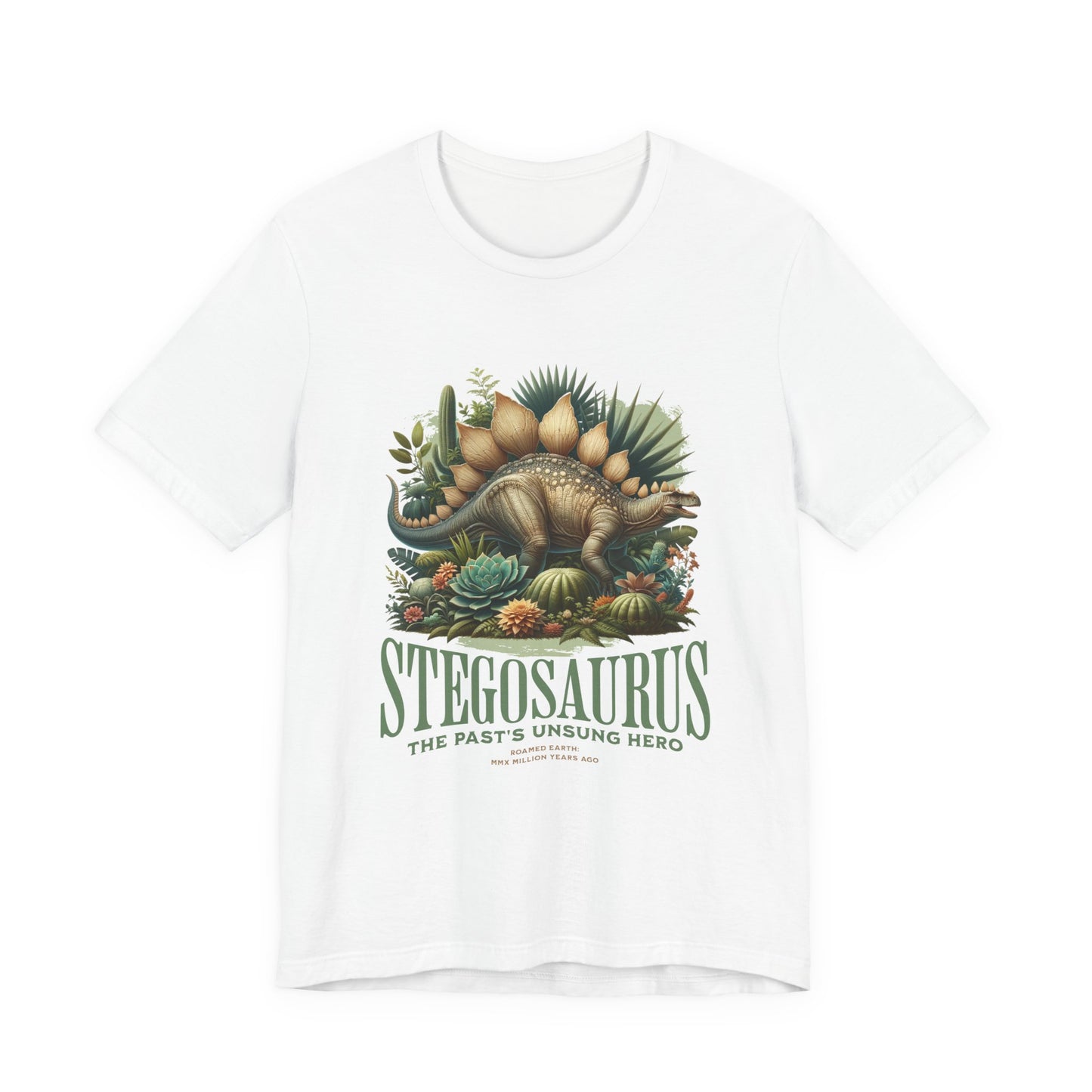 Stegosaurus Dinosaur Prehistoric Nature Animal T-Shirt
