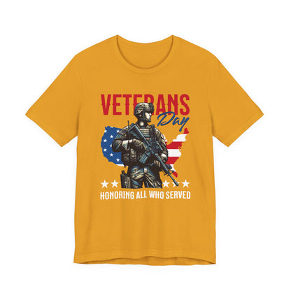 Veterans Day Honoring All Who Served T-Shirt