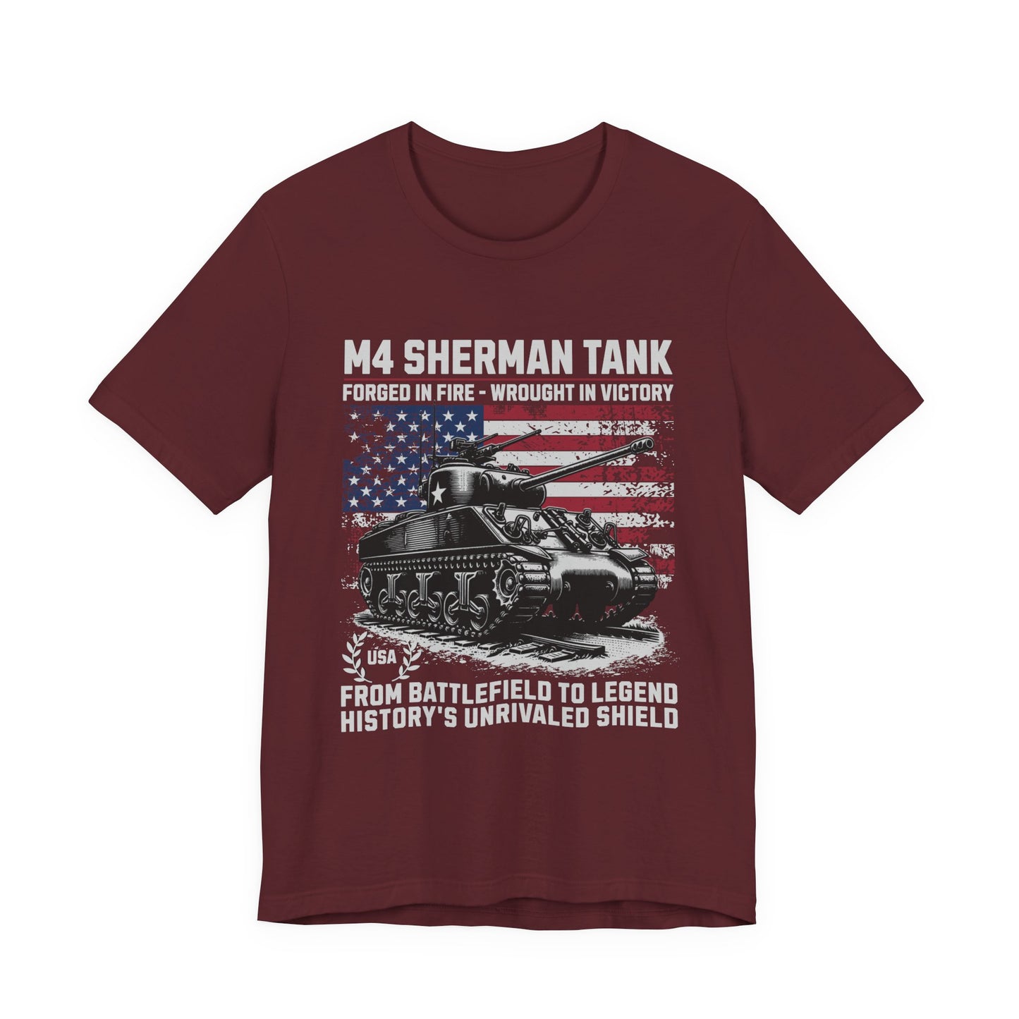 M4 sherman tank america T-Shirt