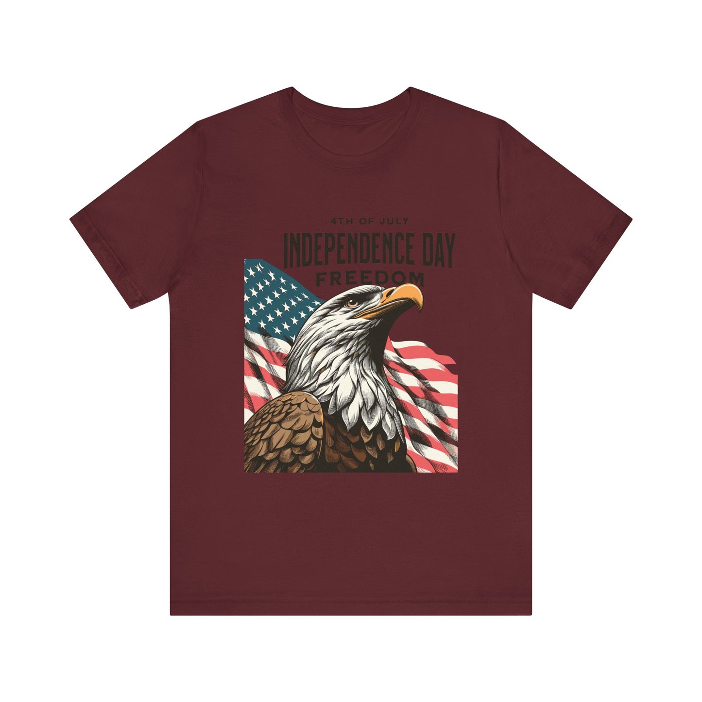 Freedom Eagle Independence Day T-Shirt