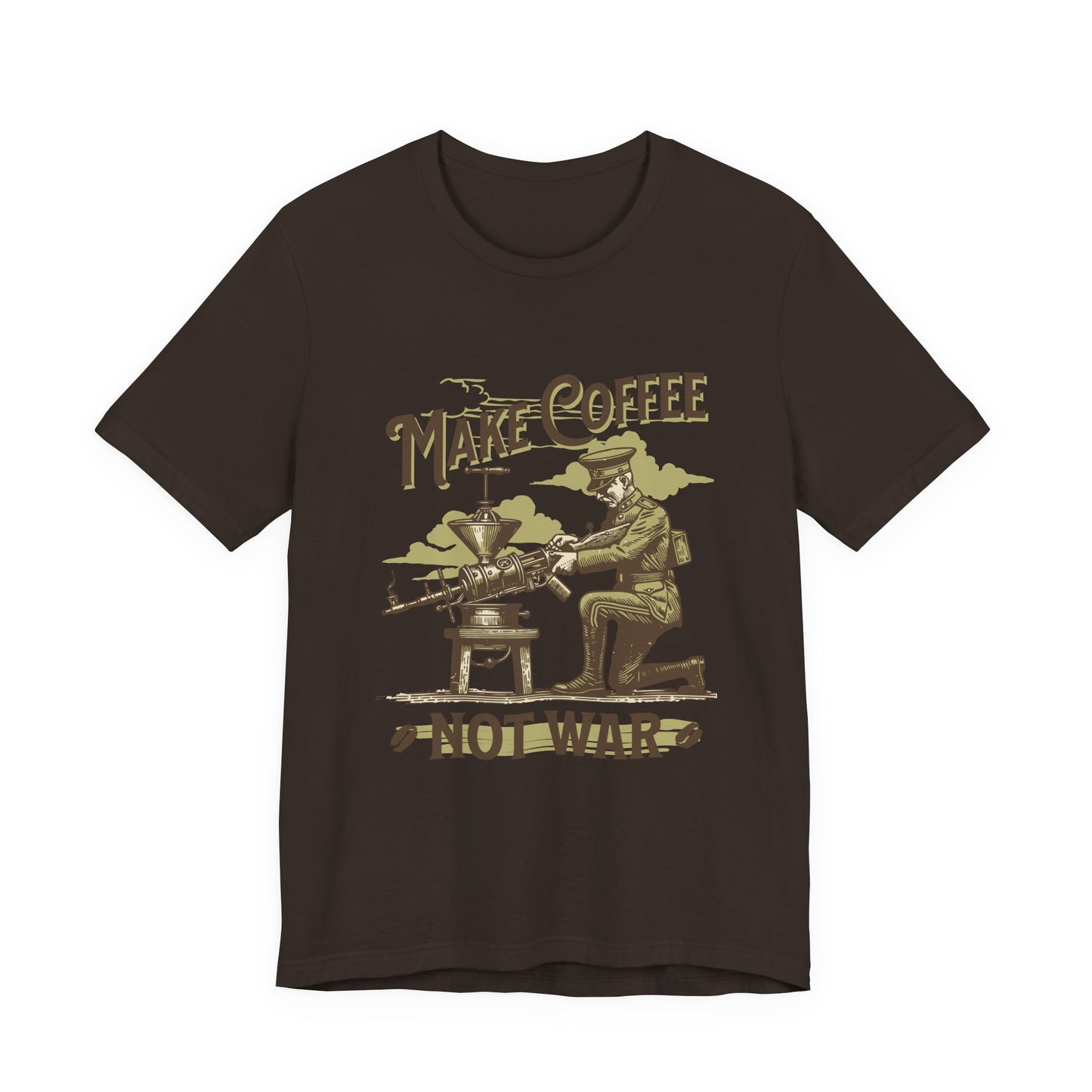 Make Coffee Not War T‑Shirt