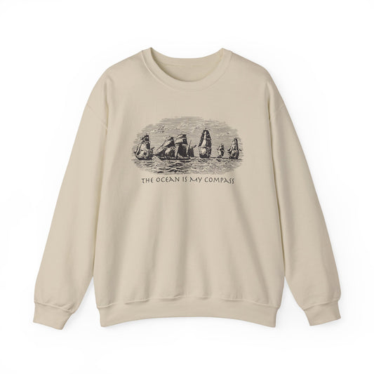 The Ocean is My Compass Sweatshirt