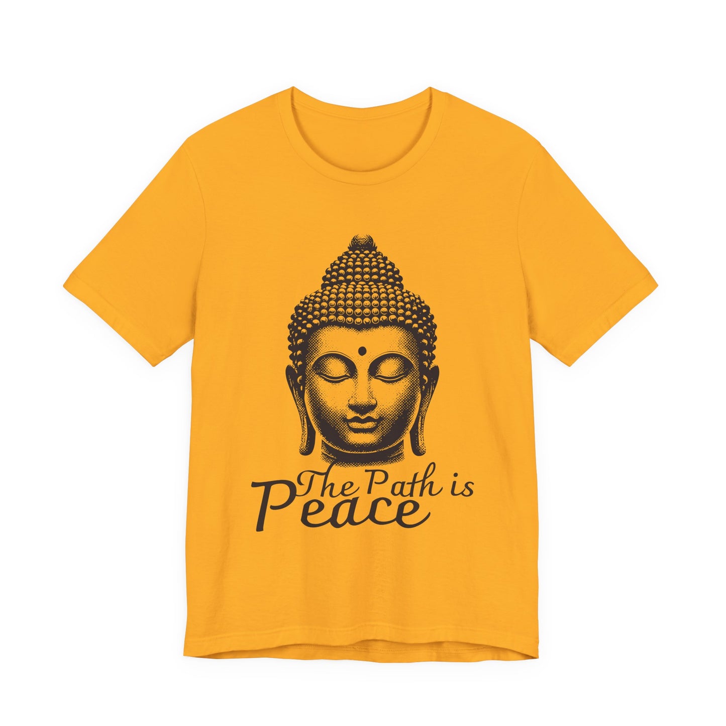 The path is peace Buddha T-Shirt