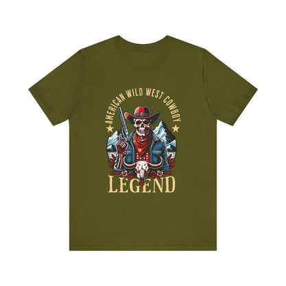 American Wild West Cowboy Legend T-Shirt