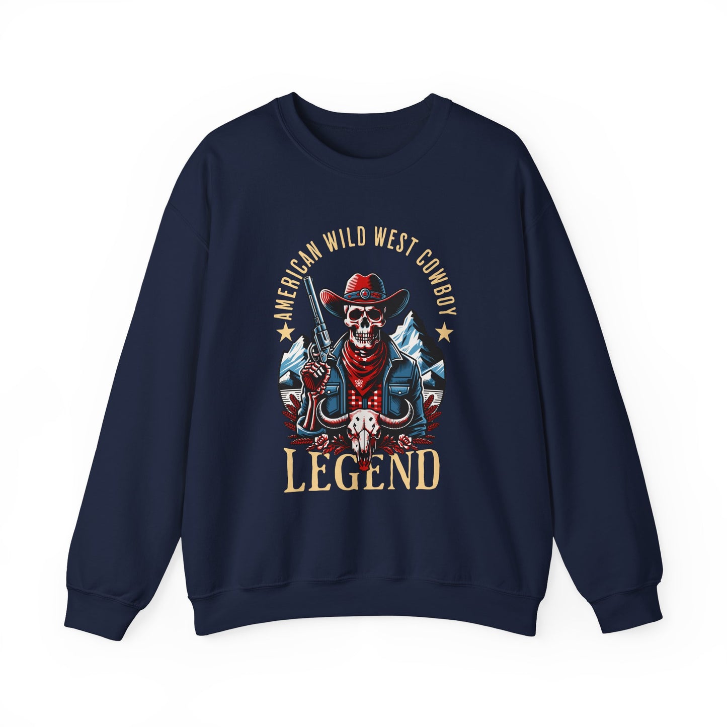 American Wild West Cowboy Legend Sweatshirt