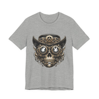 Skull Top Hat Steampunk T-Shirt
