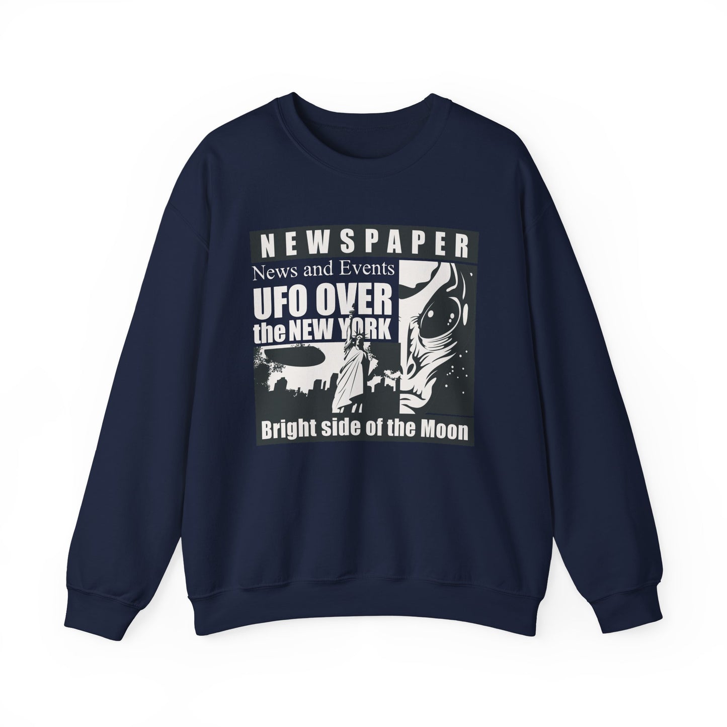 UFO over the New york Sweatshirt