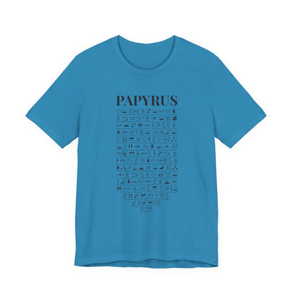 Papyrus Hieroglyph T-Shirt