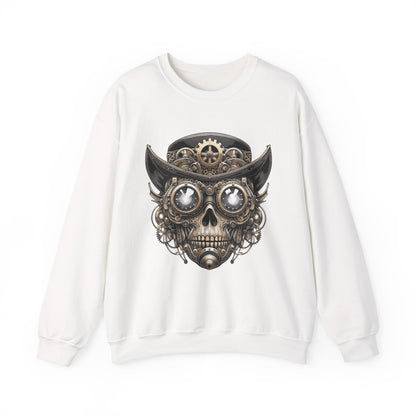 Skull Top Hat Steampunk Sweatshirt