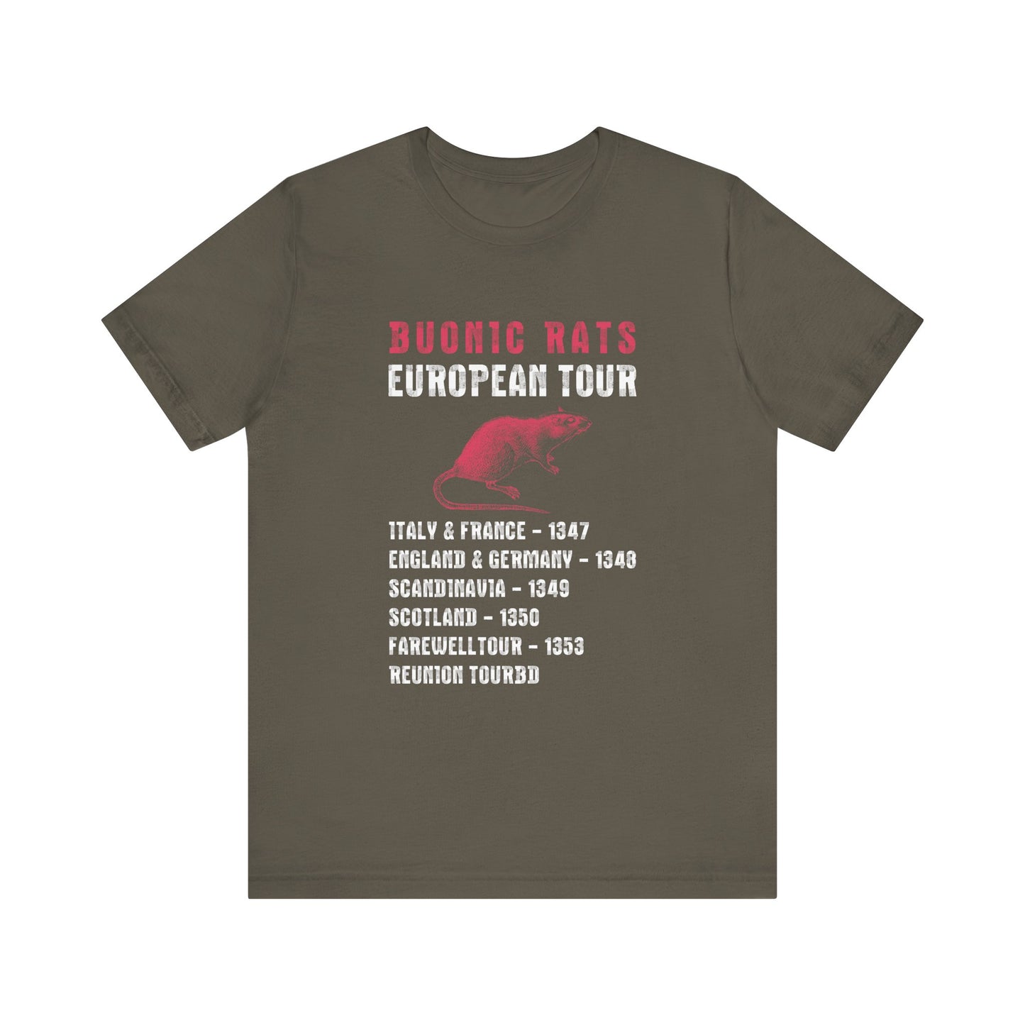 Bubonic Rats World Tour T-Shirt