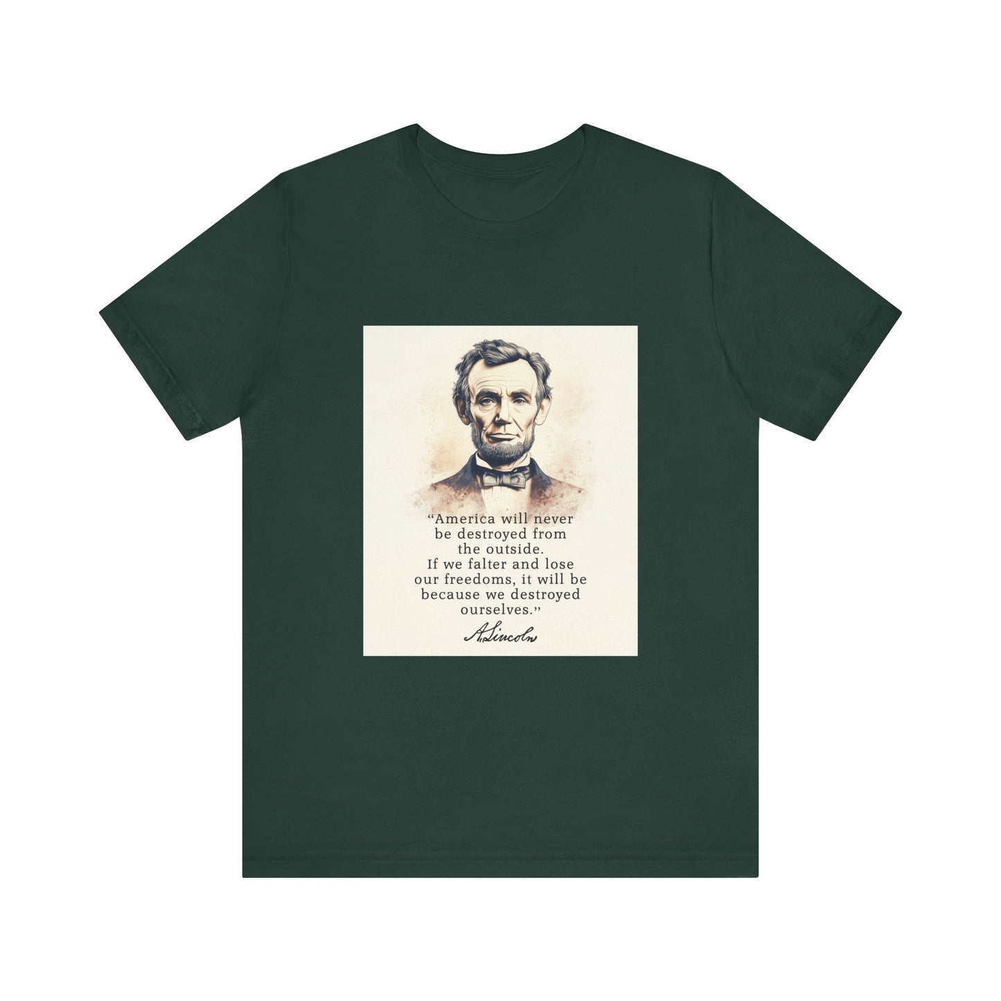 Destroyed Ourselves Lincoln T-Shirt