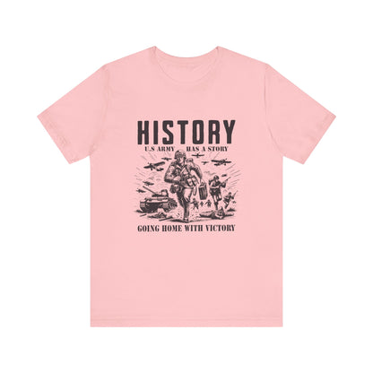 History US army going home with victory T-Shirt