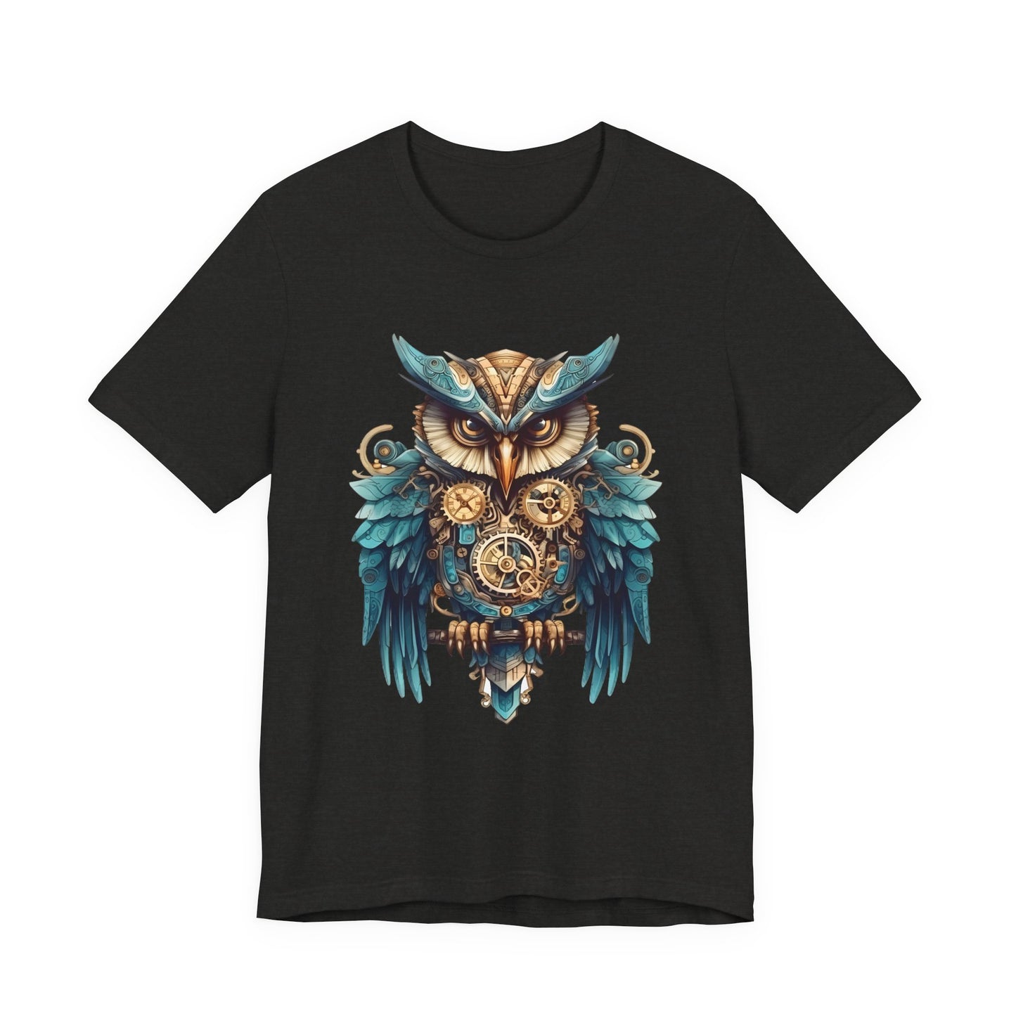 Steampunk Owl T‑Shirt