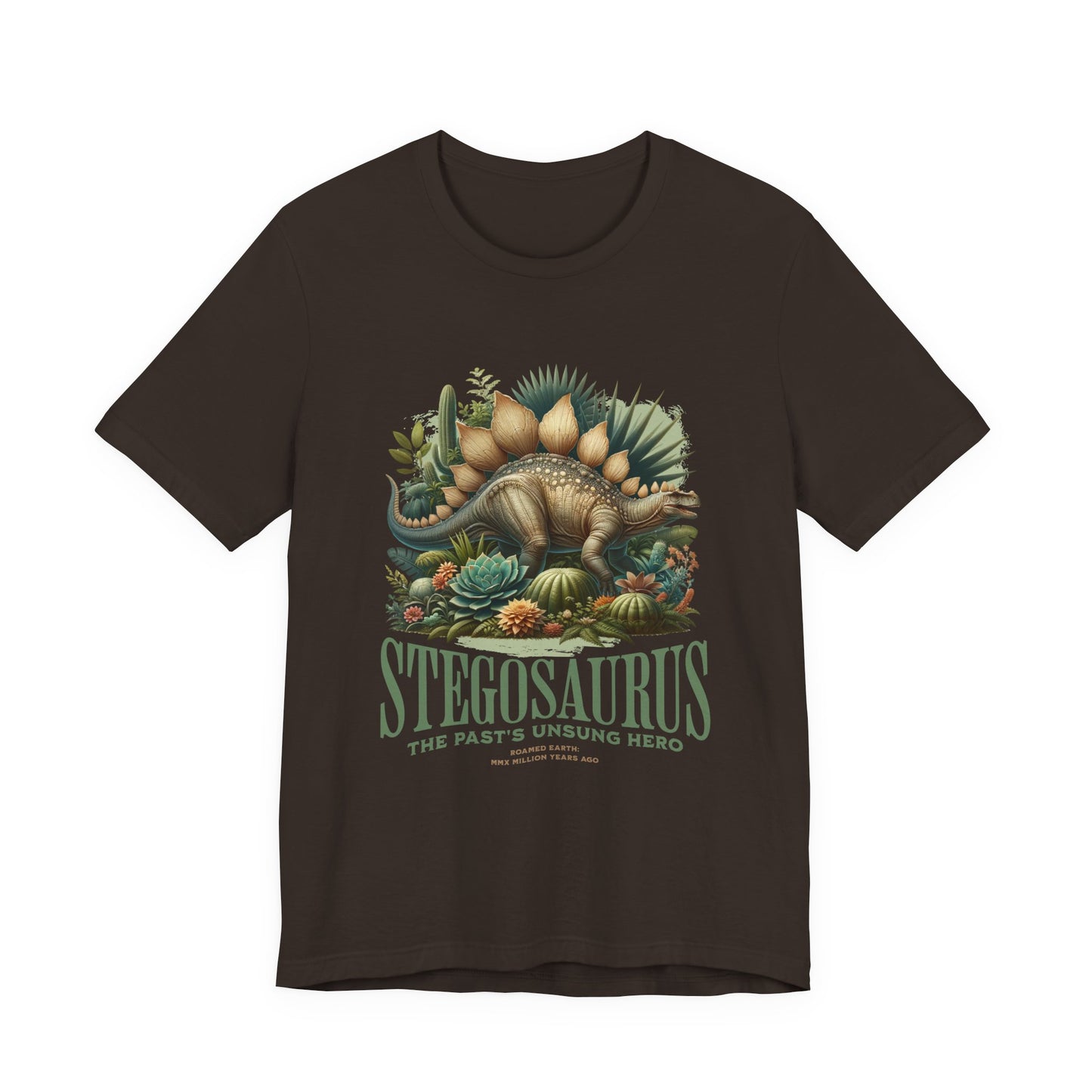 Stegosaurus Dinosaur Prehistoric Nature Animal T-Shirt
