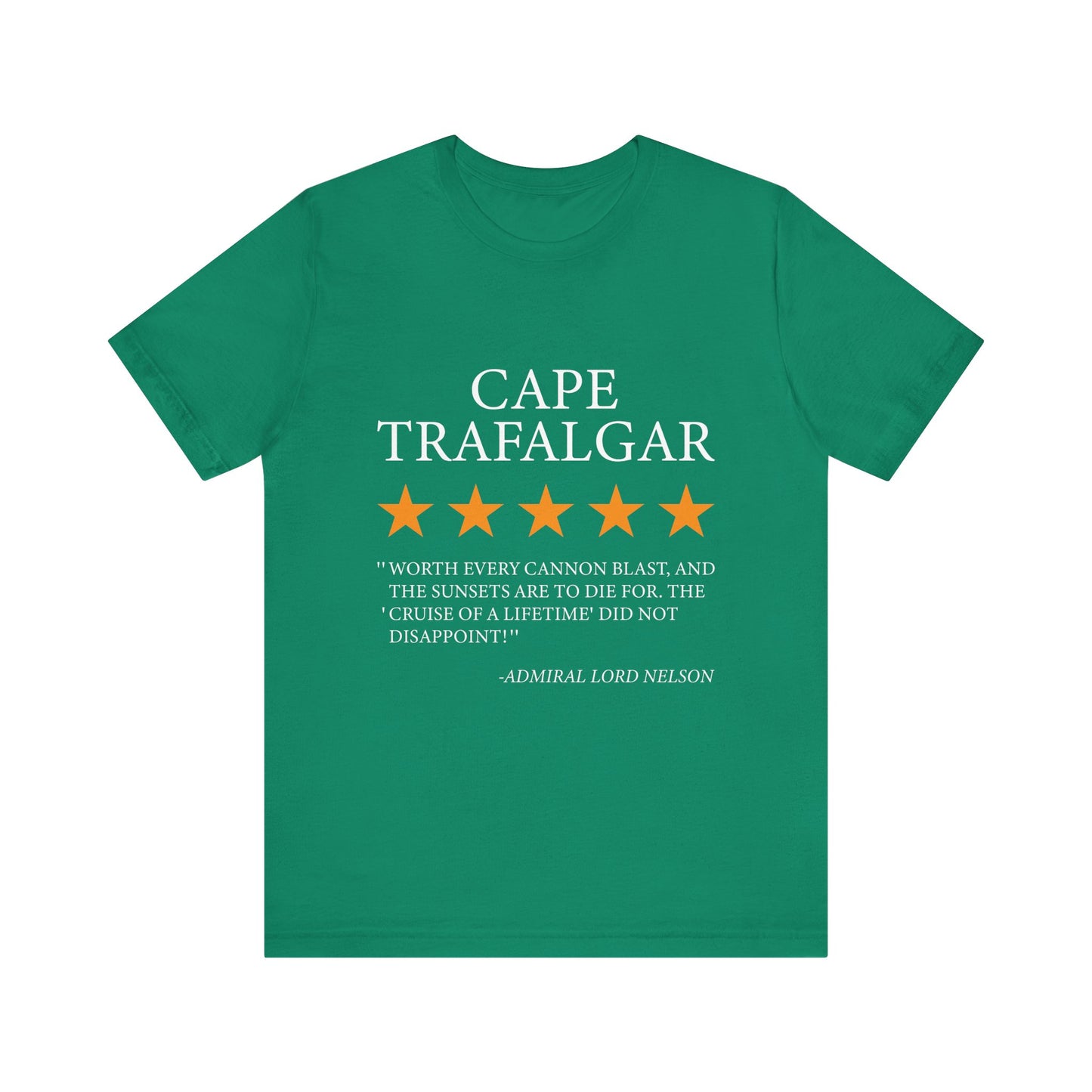 Cape Trafalgar Review by Lord Nelson T-Shirt