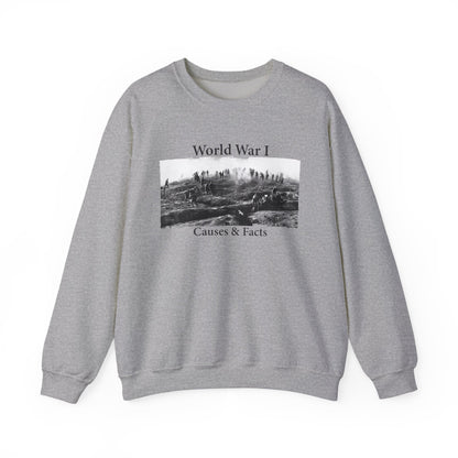 World War 1 Causes and Facts Sweatshirt