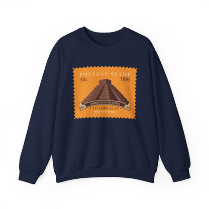 Teotihuacan Mayan Pyramid Sweatshirt