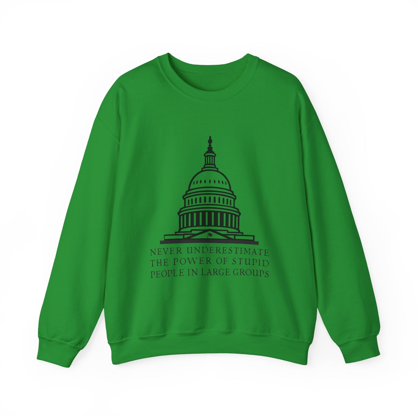 Stupid People In Large Groups Sweatshirt