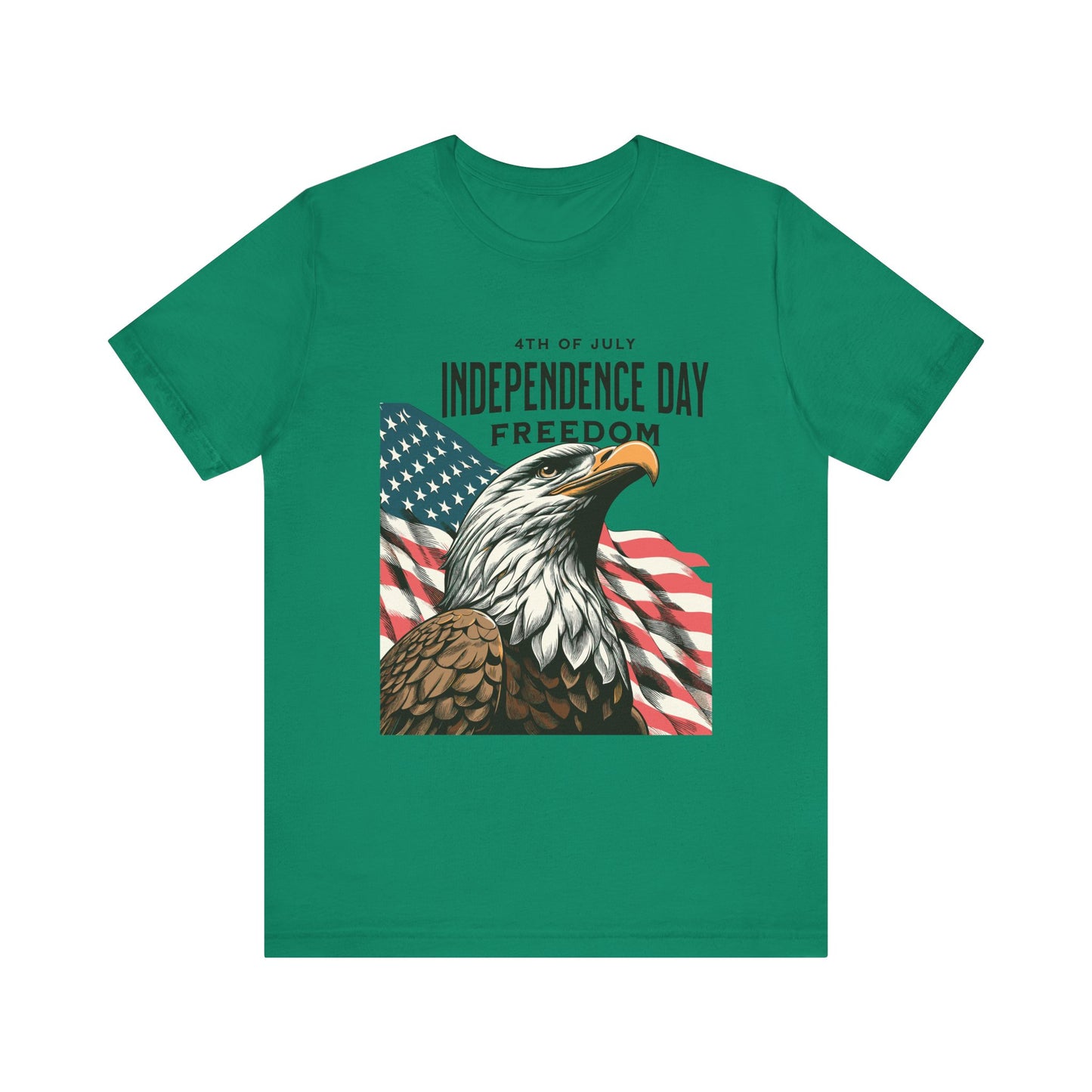 Freedom Eagle Independence Day T-Shirt